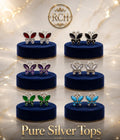 Pure Silver Tops/ Rahat Chandi House/ Price per pair of Tops=Rs 3550