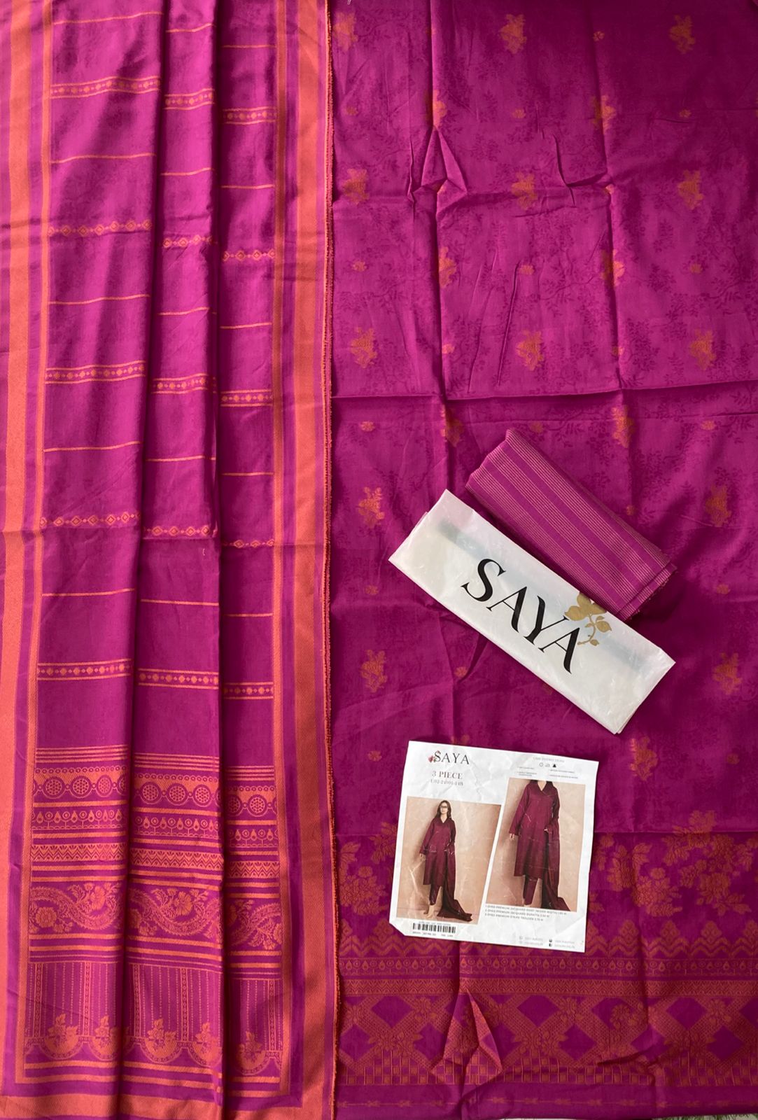 SAYA COTTON JACQUARD