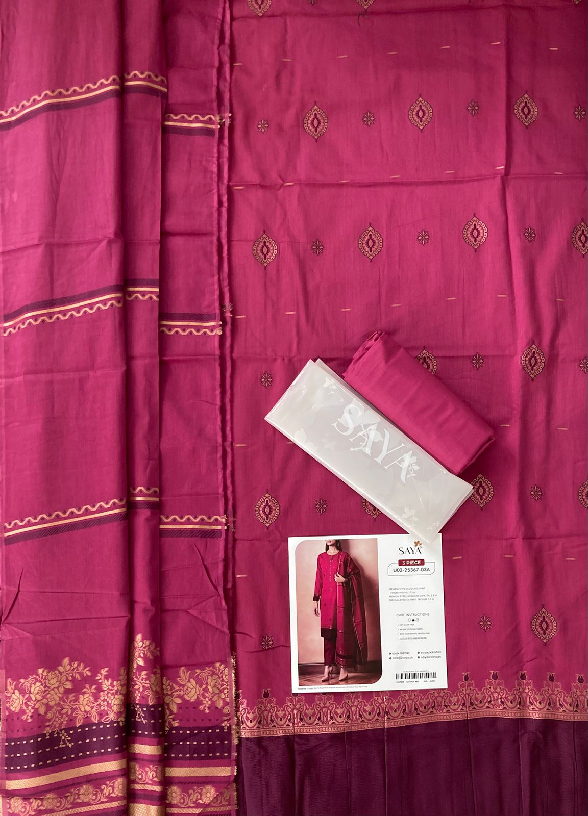 SAYA COTTON JACQUARD