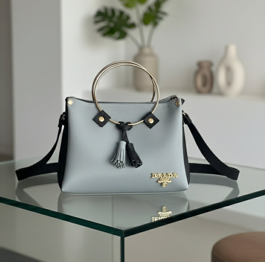 👜 Fashionable Round Handle Bags for Girls – Stand Out in Style/PRADA Brand